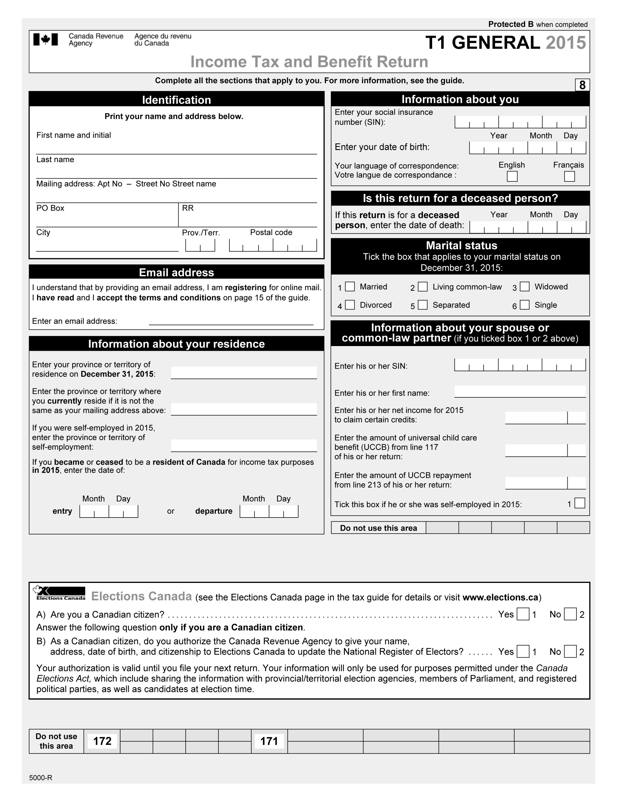 how to do previous years tax return canada